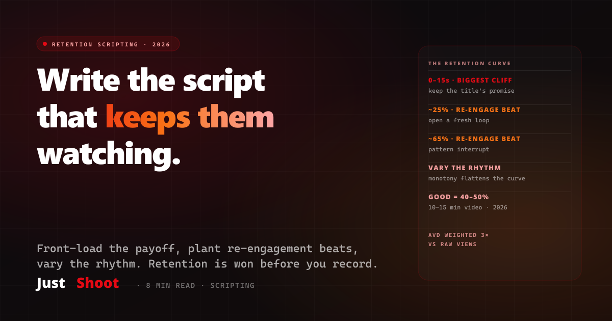 How Do You Write a YouTube Script That Keeps Viewers Watching? (India, 2026)